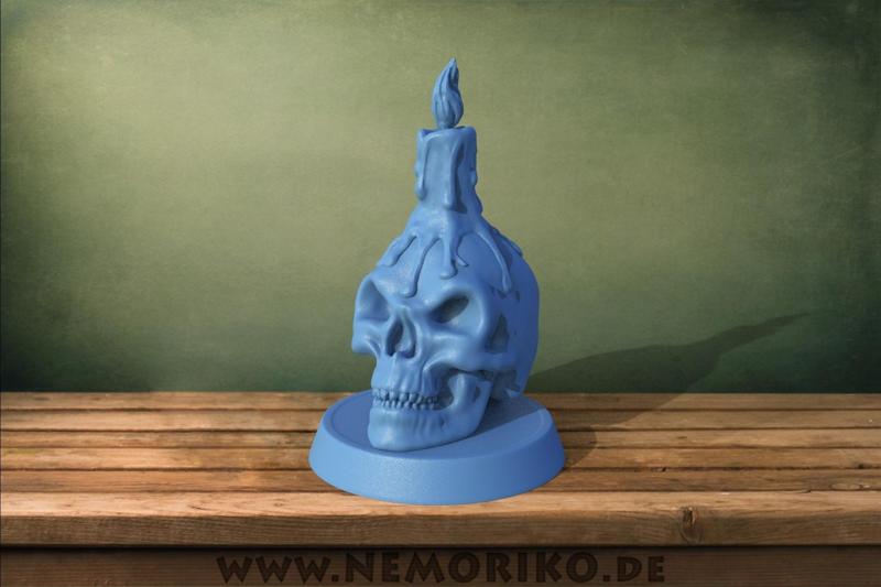 Nemoriko`s : Candle skull (dead marker)