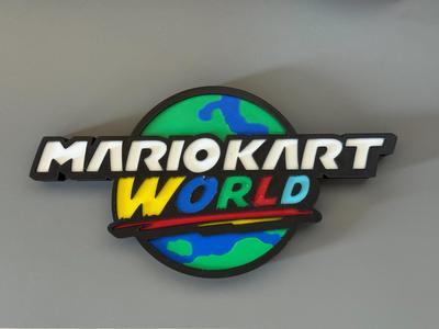 MarioKart World Logo