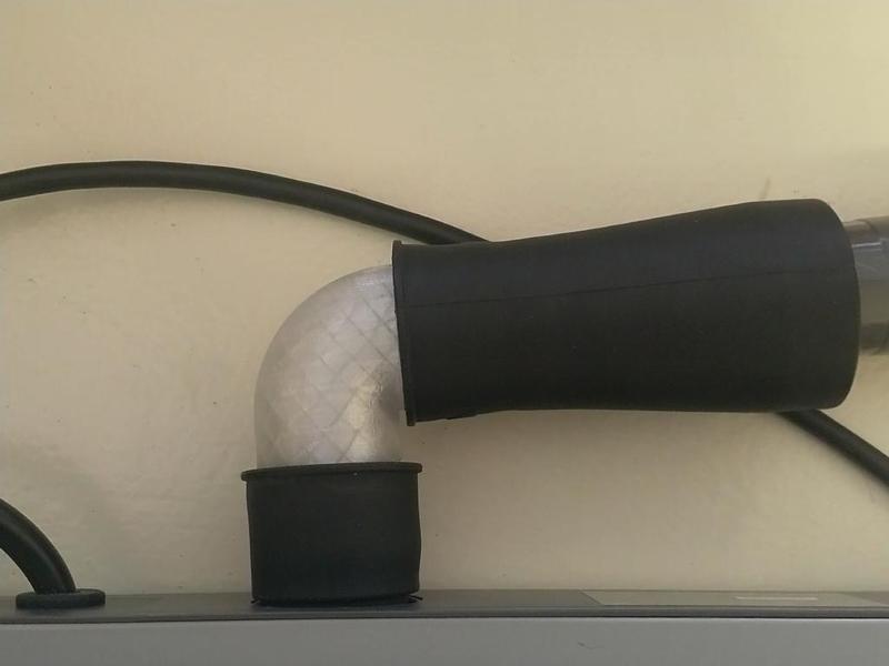 Mayku FormBox vacuum adapter 90° (without the included hose)