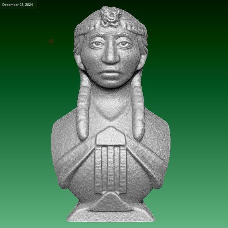 Mapuche Woman Bust