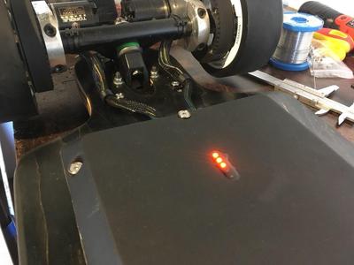 Wire clamp for electric skateboard