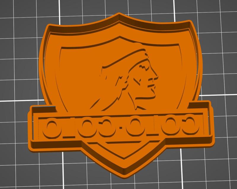 Colo-Colo cortador de galletas