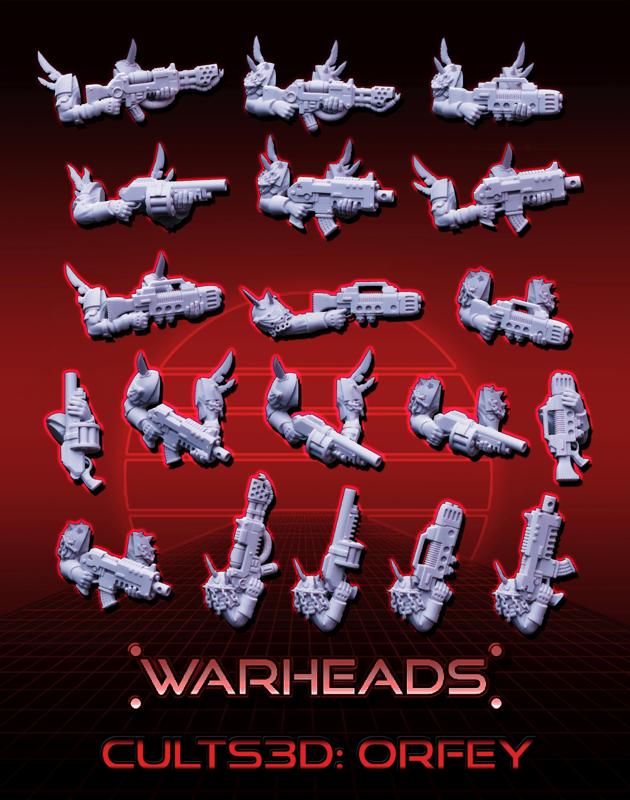 Renegade Weaponry - Special weapons only (20 arm bits)