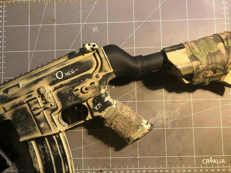 Dropstock AR15 0° to 20