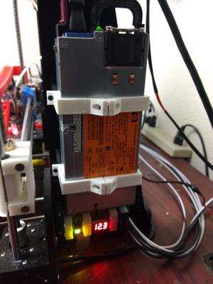 Anet A8 Mounting Bracket for HP Common Slot Power Supplies