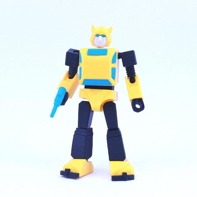 ARTICULATED G1 TRANSFORMERS BUMBLEBEE - NO SUPPORTS