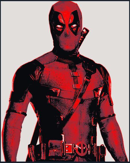 Deadpool hueforge