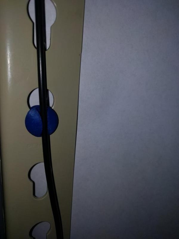 Keyhole Rack Cable Hook