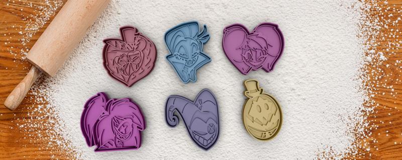 Cookie cutter pack 3 from Helluva Boss / Hazbin Hotel