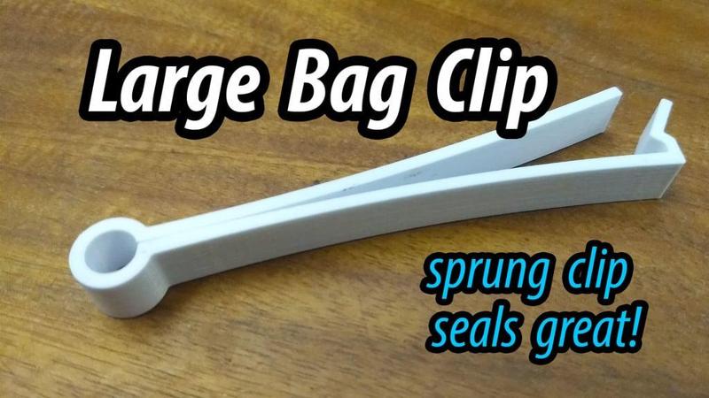 Large Bag Clip Seal - 100mm