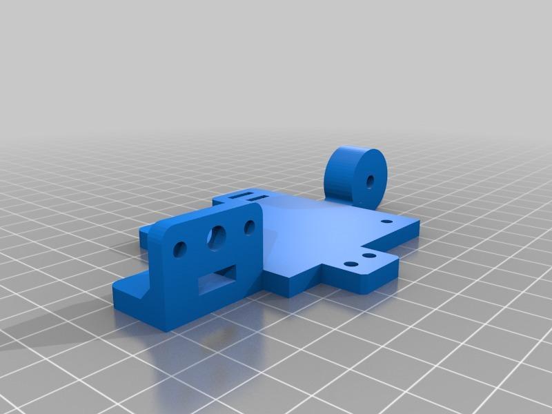 Anet A6 BLTouch support for Cable holder X wagen