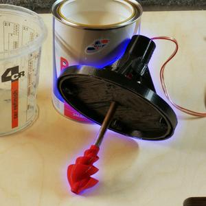 Lily Impeller paint mixer (Lets Print Youtube Channel)