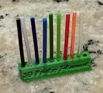 1.75mm filament display palette