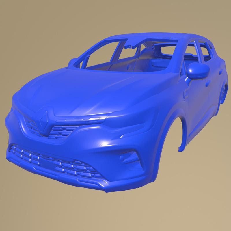 Renalut Captur 2020 PRINTABLE CAR BODY