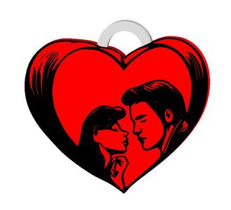 CHARMING HEART KEYCHAIN / EARRINGS / NECKLACE