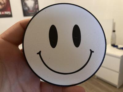 Happy face coaster