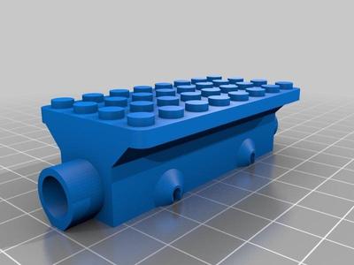 Lego/Duplo Compatible Trains for Wooden Tracks