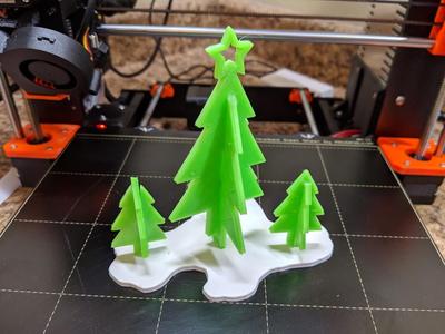 Happy Little Trees Ornament