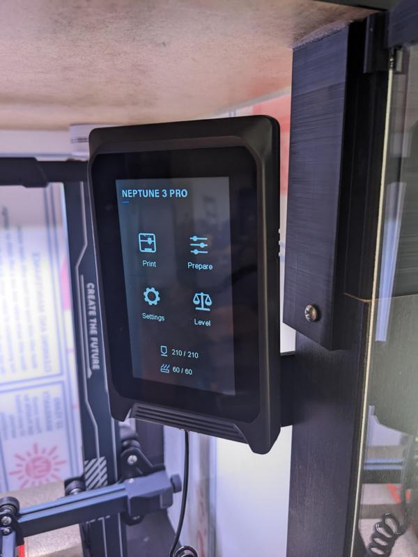 LCD Slot Mount - Neptune 3 Pro