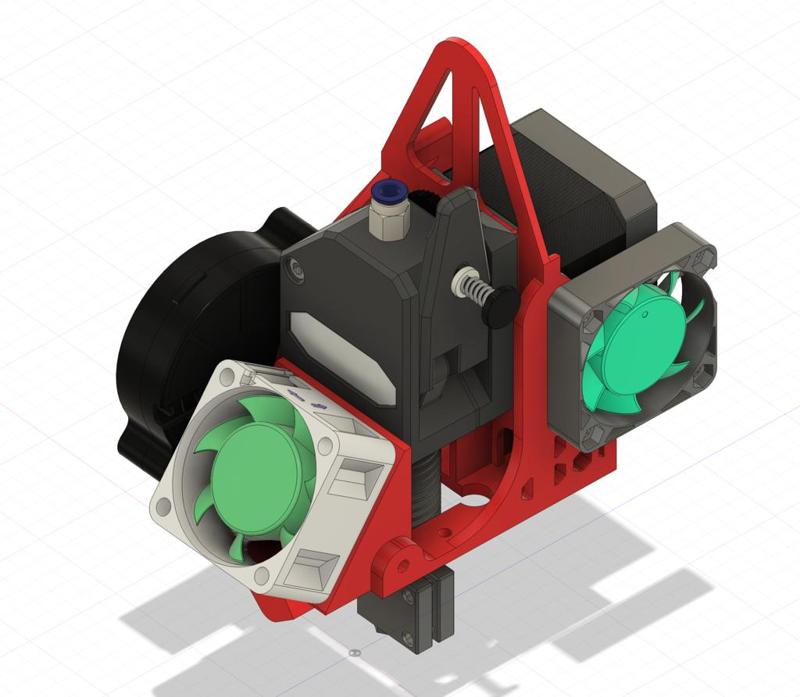 BMG + e3d V6 (&volcano) exrtuder upgrade for 4max