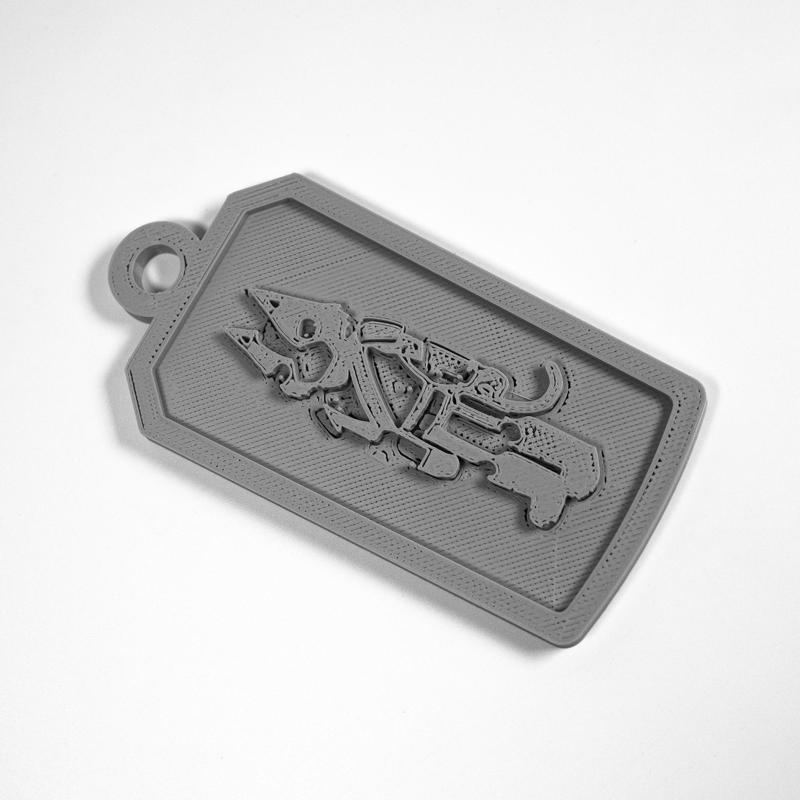 Final Space AvoCATO keychain