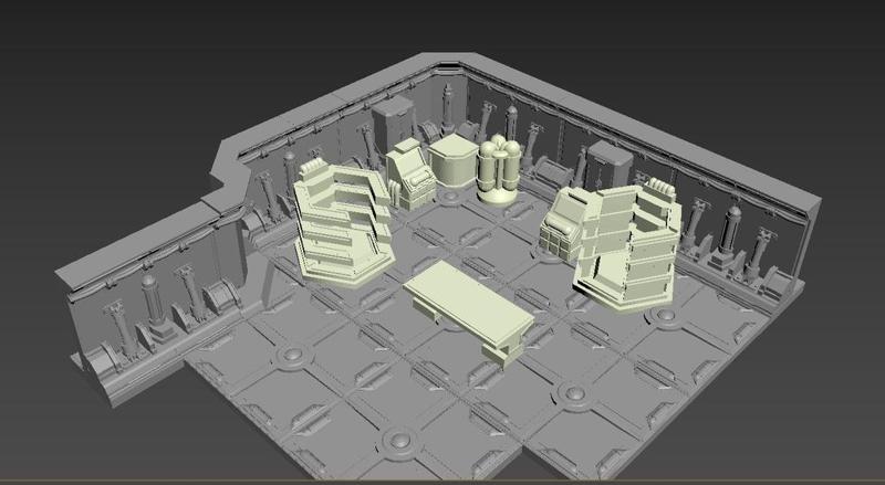 Scifi tiles medbay pack