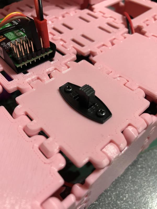 Polypanels Square Switch Mount