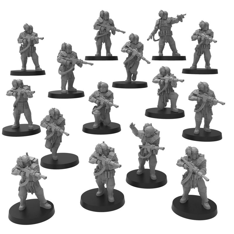 Roman Bersaglieri - Presupported