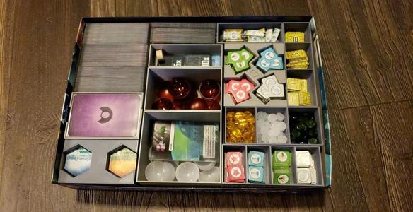 Underwater Cities Board Game Organizer