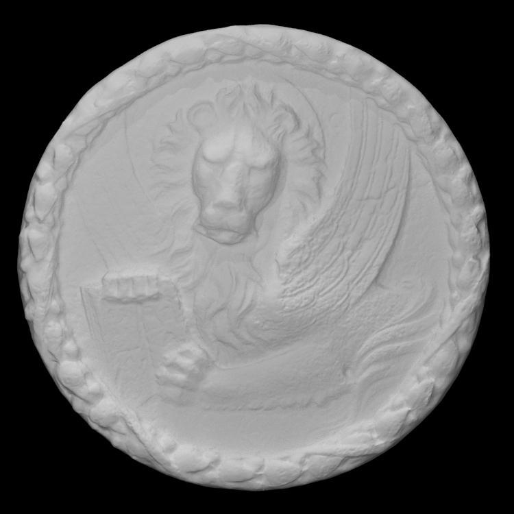 Relief of the Lion of Saint Mark in moleca