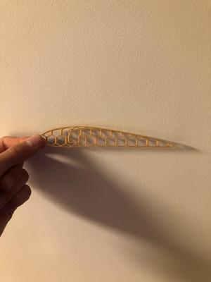 Rc airplane wing rib