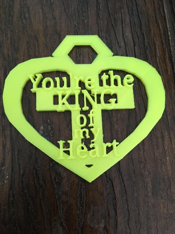King of my Heart Cross