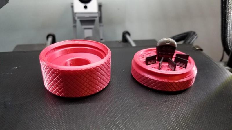 microSD Card and Reader Holder