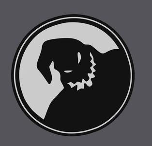 ROUND OOGIE BOOGIE LIGHT BOX