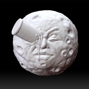 moon eye rocket -A Trip to the Moon