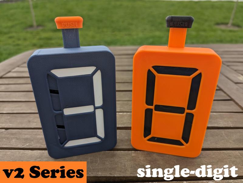 7 Segment Counter, v2.2, Single-Digit