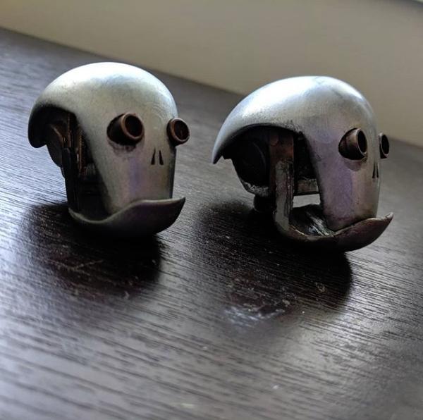 Cute robot head, Stanley