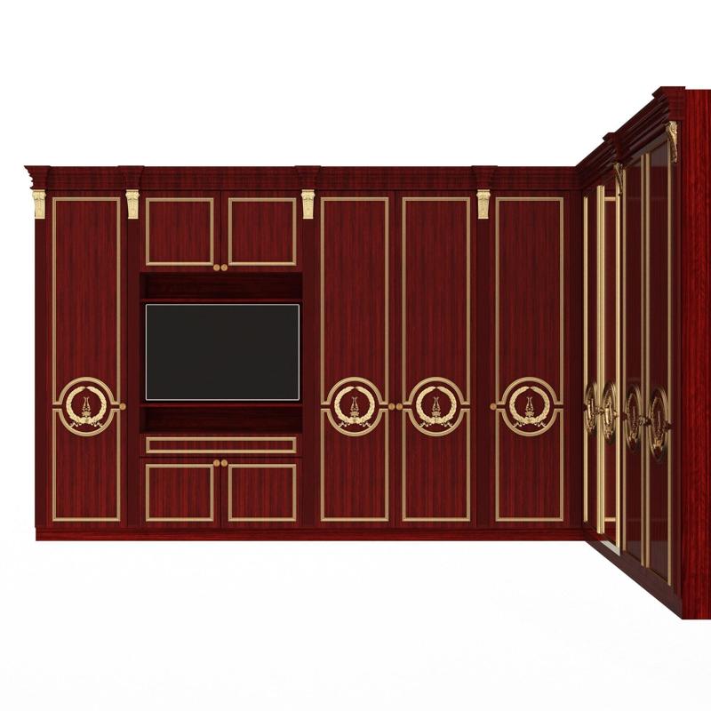 Classic Wardrobe Furniture 0403 Wood