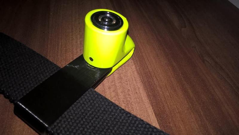 Belt Holder for Bike Disc Lock