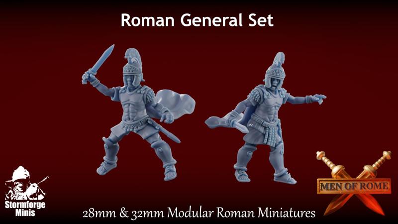 Men of Rome: Roman General 28-32mm Modular Miniatures