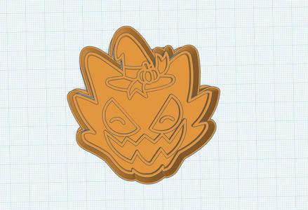 Haunter Halloween Pokemon Cookie Cutter