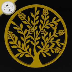 Tree - Silhouette - 2D Wall Art Decor