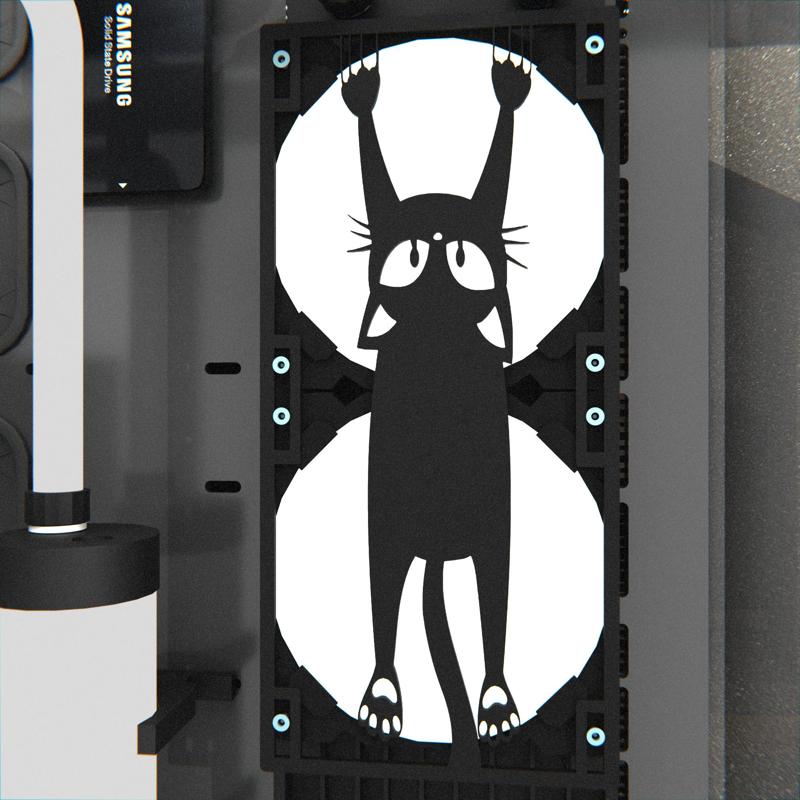 CAT FAN 240 MM GRILL