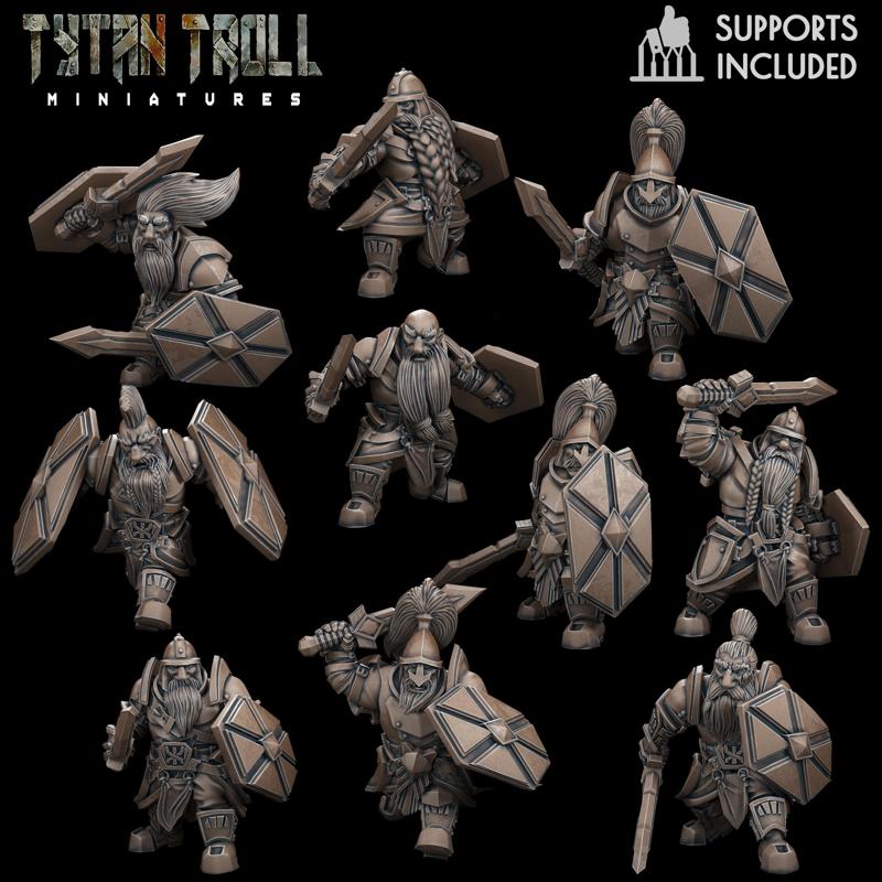 Dwarven Guard Bundle [Pre-Supported]