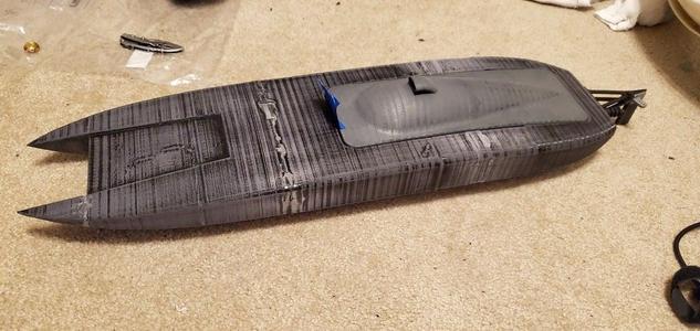 RC Catamaran Boat