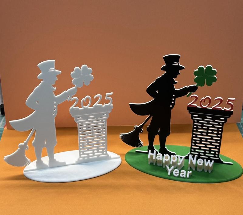Chimney sweep lucky charm 2025 / Schornsteinfeger Glücksbringer 2025