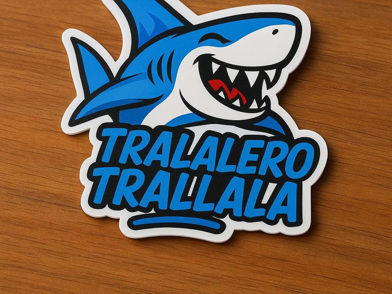 tralalero trallala keychain