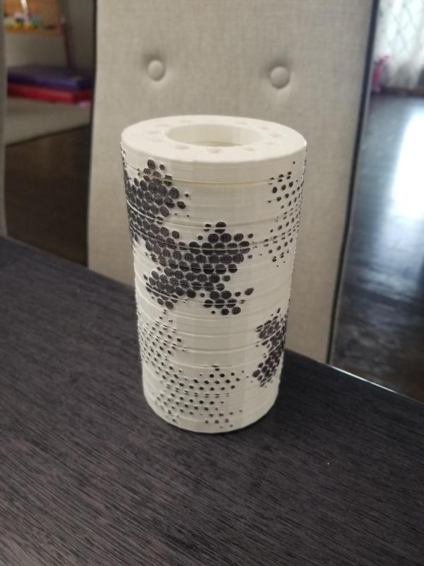 Pixel Discs stacking puzzle