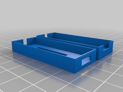 Simple Case for NodeMCU ESP8266 with 0.91" OLED (onboard HELTEC version)