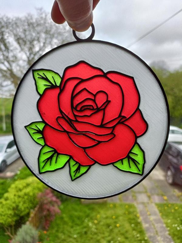 Rose Stained Glass